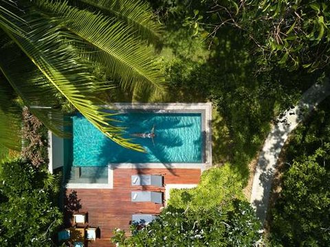 Two Bedroom Deluxe Beachfront Pool Villa