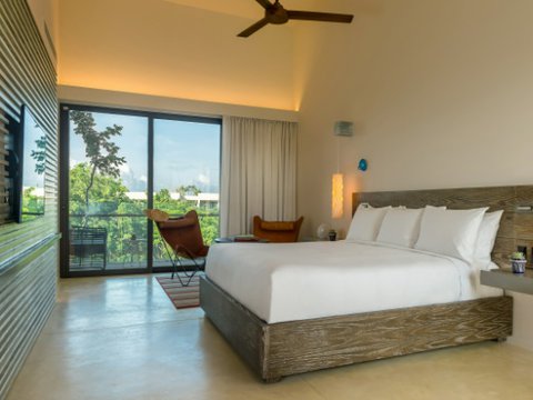 1 King Bed Lagoon view