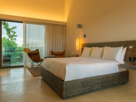 1 King Bed Lagoon view