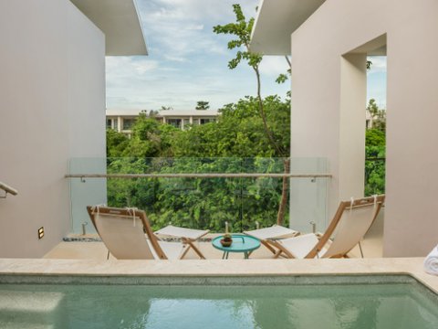 Lagoon view Plunge Pool Suite