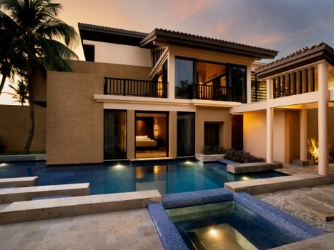 Harmony Three-Bedroom Beachfront Pool Villa