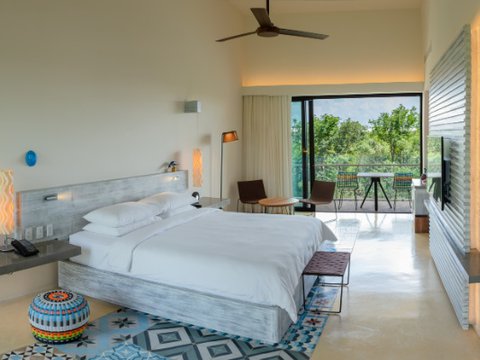 1 King Bed Lagoon view