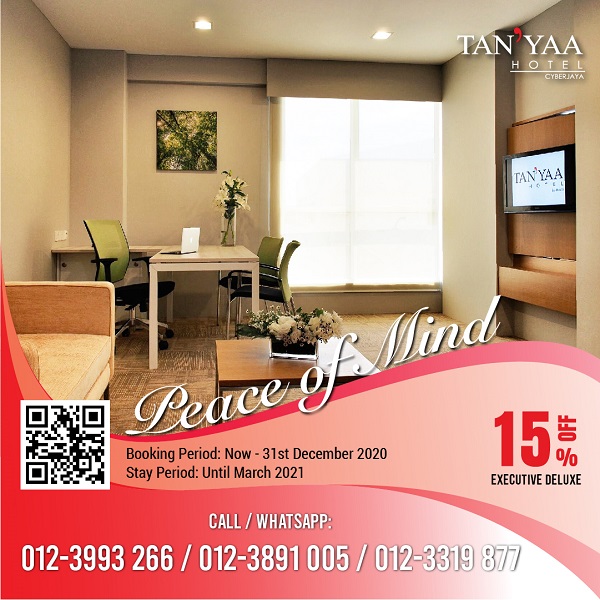 Peace of mind tan'yaa cyberjaya Peace of mind tan'yaa cyberjaya
